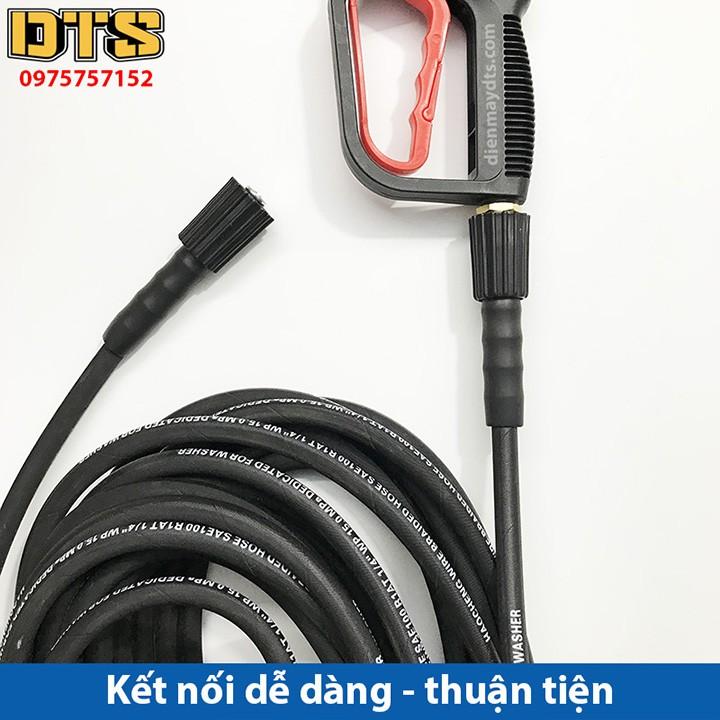 8m dây rửa xe lõi thép áp lực cao cấp