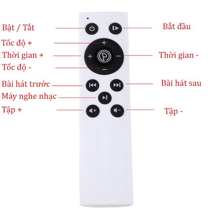 Máy Rung Lắc Toàn Thân RELAX tốc độ 1 -&gt; 99 levels - Kết Hợp Nhạc MP3 &amp; Tặng Dây Tập Tay đi Kèm.