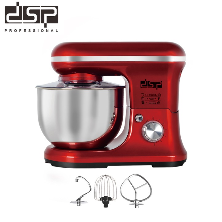 Máy trộn bột, đánh trứng cao cấp DSP KM3043 công suất 1400W tích hợp 6 tốc độ vận hành - Hàng Nhập Khẩu