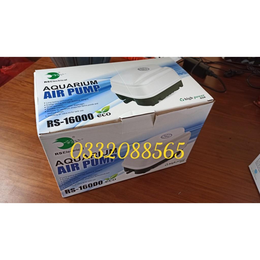 Máy sục khí hồ koi , máy sục oxi cho hồ cá koi, bể hải sản RS 15000-16000-17000 Bền-Êm Rẻ