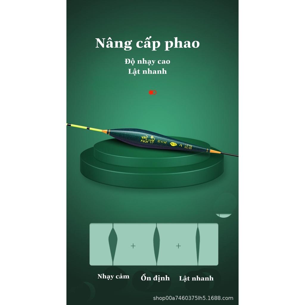 Phao Nano Ngày Đêm Câu Rô - Diếc Yuji Tăm Xanh Đồ Câu Văn Chương