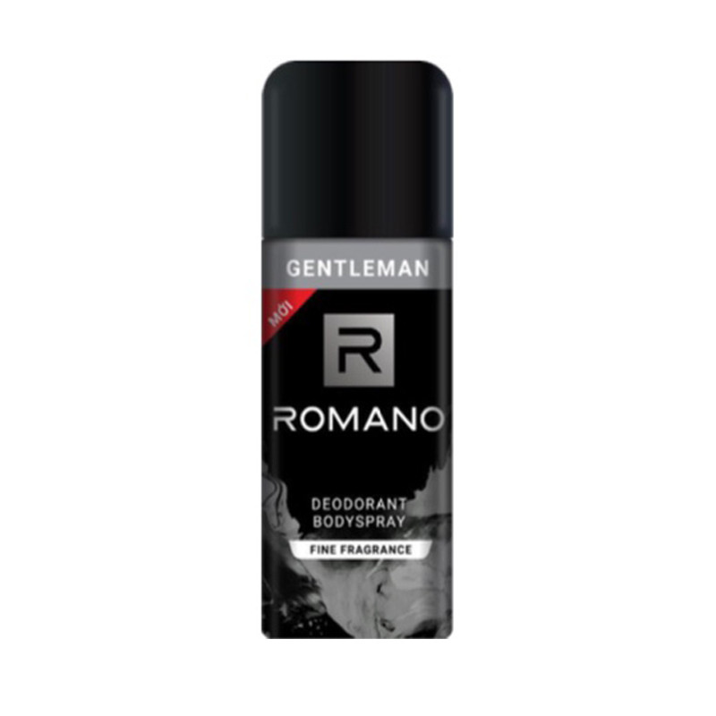 Xịt Ngăn Mùi Toàn Thân Romano Gentleman 150ml (mẫu mới)