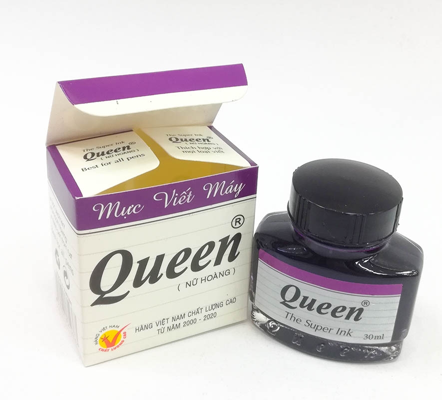 Mực Viết Máy Queen - Mực Tím