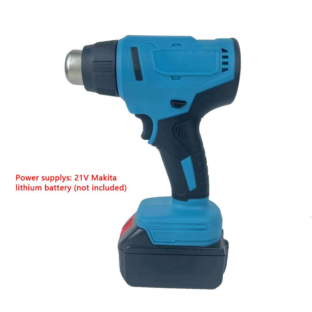 Cordless Handheld Hot Air Machine Lithium Rechargeable Heating Equipment Temperatures Adjustable Power Tool