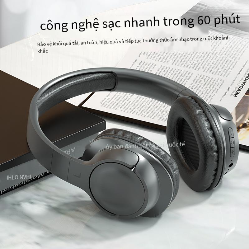 Phong cách mới nhất bùng nổ bass nặng thể thao thể thao điện tử trò chơi âm nhạc phát sáng thẻ không dây tai nghe Tai nghe Bluetooth