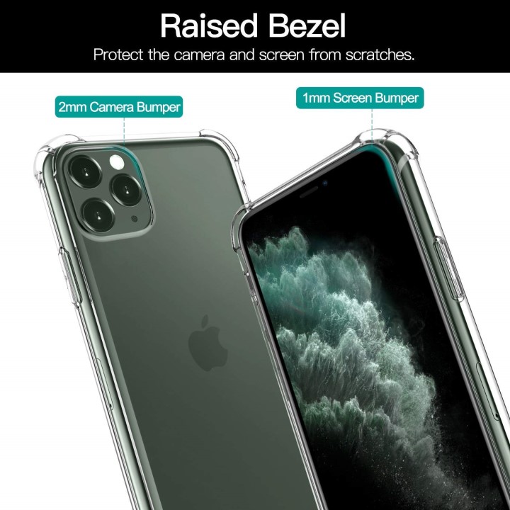 Ốp lưng chống sốc phát sáng cho iPhone 11 Pro Max, 11, 11 Pro
