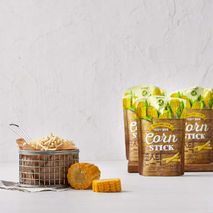 Lô 6 Gói Snack Que Giòn Vị Bắp No Brand 25g