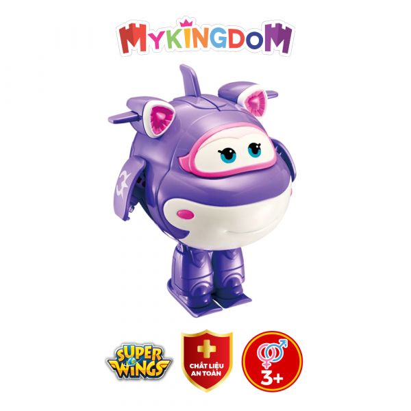 Đồ Chơi Mô Hình SUPERWINGS Trứng Biến Hình Robot Crystal Băng Tuyết YW750568