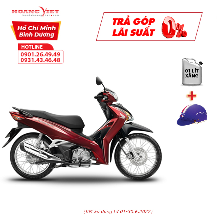 Xe Máy Honda Future 125 FI 2022 - Phiên bản Tiêu chuẩn (Phanh đĩa - vành nan hoa)