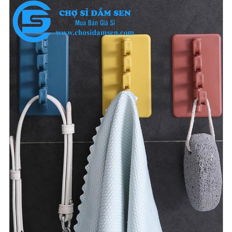 Móc Treo Đồ Dán Tường Đa Năng 4 Chấu G14-MocTreo4T