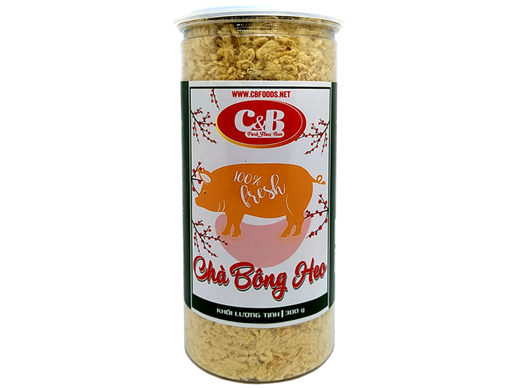 Chà Bông Heo C&B Hộp 300 Gram