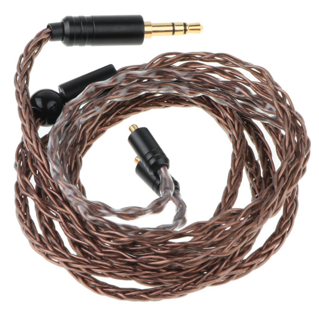 OCC  Plated Upgrade Headphone  Cable Cord Wire