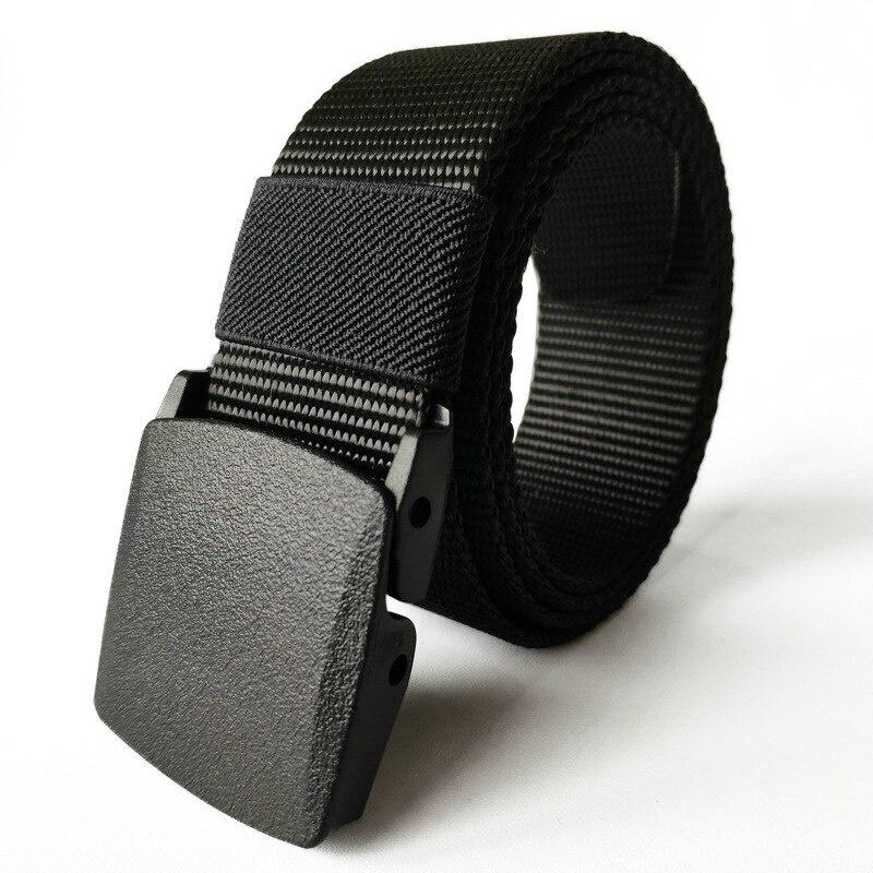 2020 Hot Unisex Outdoor Canvas Belt Hiking Camping Safety High Quality Hunting Sports Wearable Breathable Military Tactical Belt