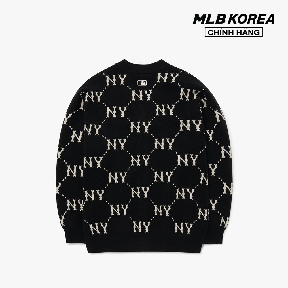 MLB - Áo khoác cardigan phom suông Dia Monogram All Over 3AKCM0224