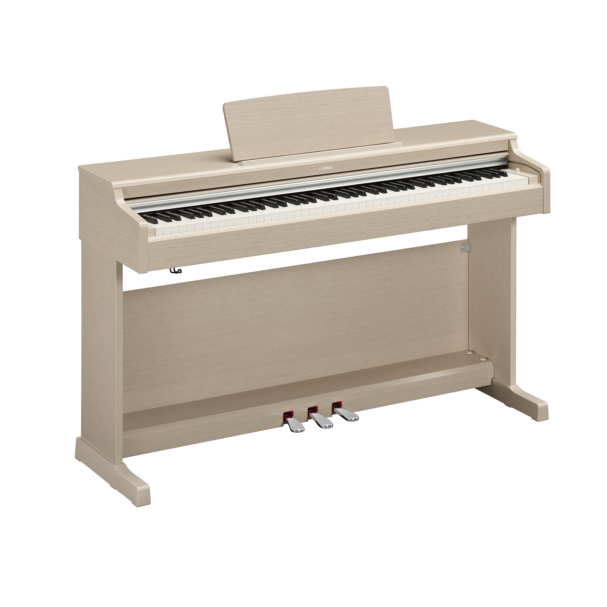 Đàn Piano điện, Digital Piano - Yamaha ARIUS YDP-165 - WhiteAsh, 88 phím GH3 nặng, mặt trên phím bằng gỗ mun - Hàng chính hãng