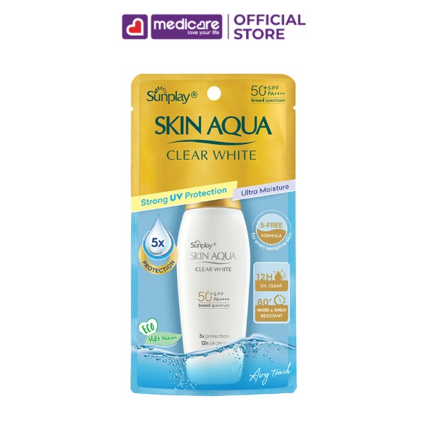 Sữa Chống Nắng SUNPLAY Skin Aqua Clear White SPF50+ PA++++ 55g