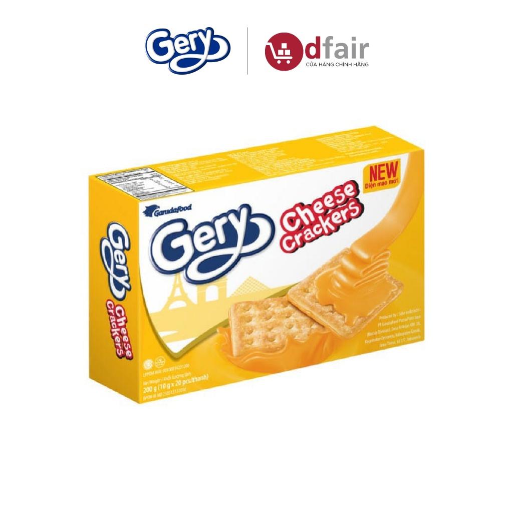 Bánh Quy Phô Mai Gery Cheese Crackers 200g