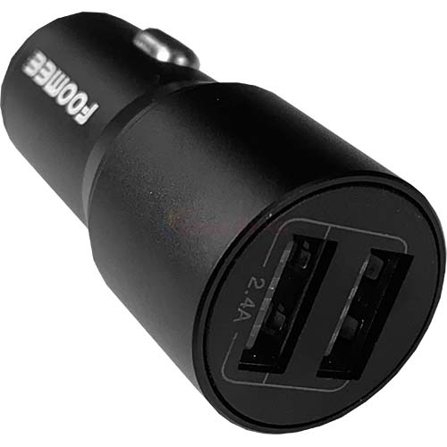 Cốc sạc xe hơi Foomee 2USB 12W BA25X - Hàng chính hãng