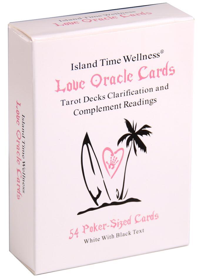 {KÈM QUÀ TẶNG} Bộ Tarot Island Time Wellness Love Oracle Cards Tarot Decks