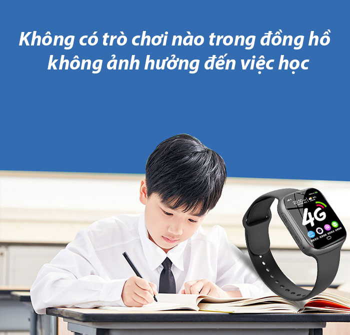 Đồng Hồ Thông Minh Trẻ Em C90 Định Vị, Gọi Điện Video Từ Xa Chống nước IP67 Kiểu Dáng Nhỏ Gọn,  Dây Đeo Thay Thế Được Theo Sở Thích