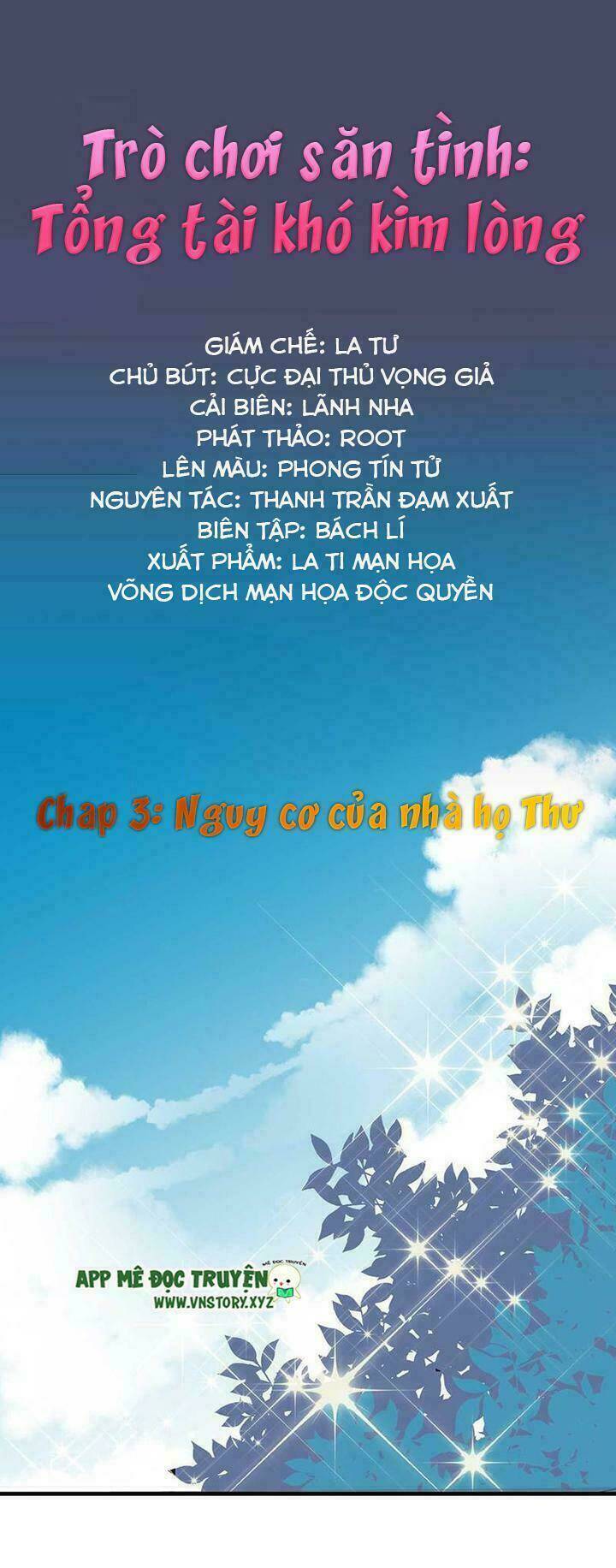 trò chơi săn tình - tổng tài khó kìm lòng chapter 3 1