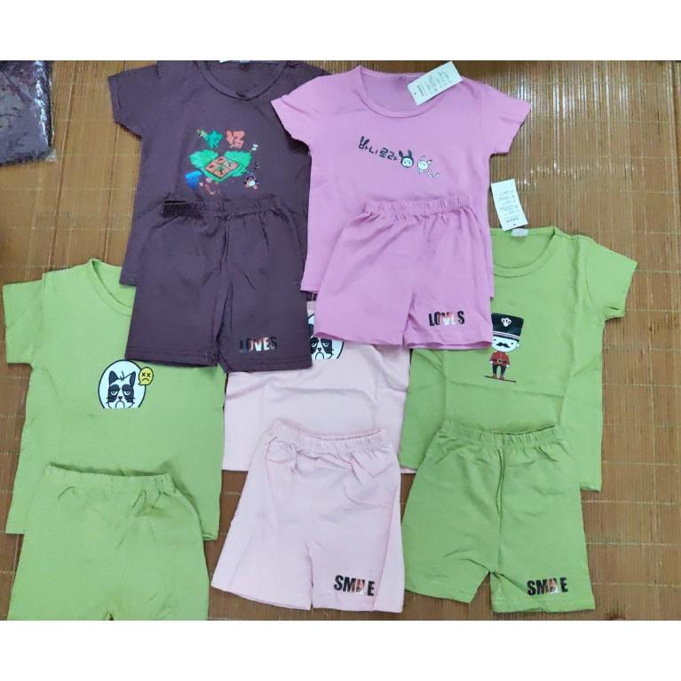Set quần áo cộc tay - mùa hè 3-8 tuổi - Hàng Quảng Châu - chất đẹp