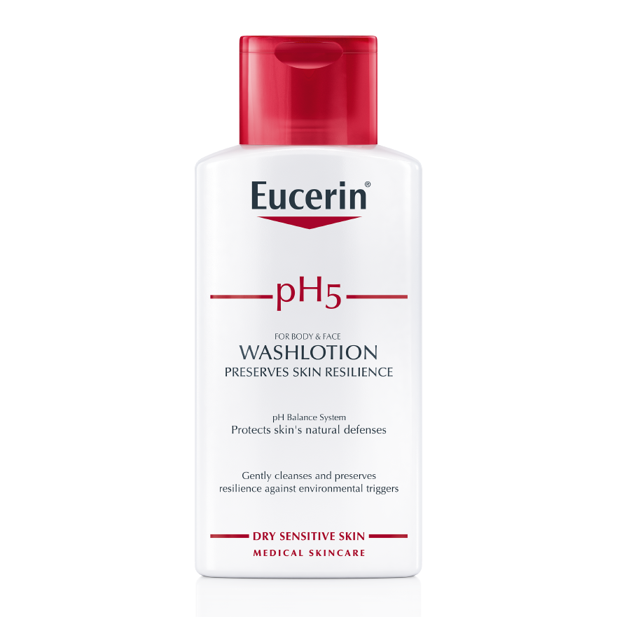 Sữa Tắm Cho Da Cơ Thể Nhạy Cảm Eucerin Ph5 Washlotion