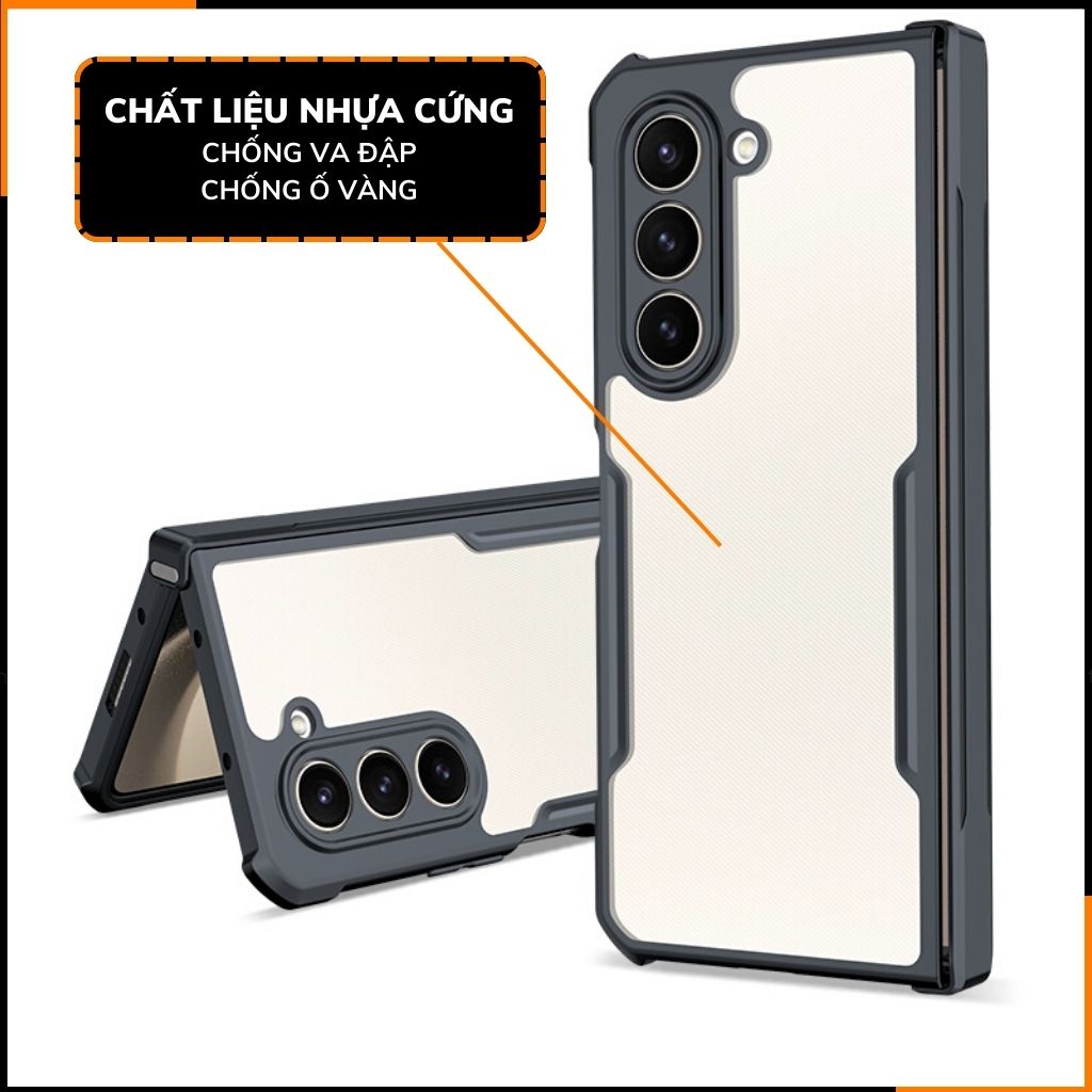 Ốp lưng z fold 5 chống sốc xundd bảo vệ camera chống ố vàng phụ kiện huỳnh tân store