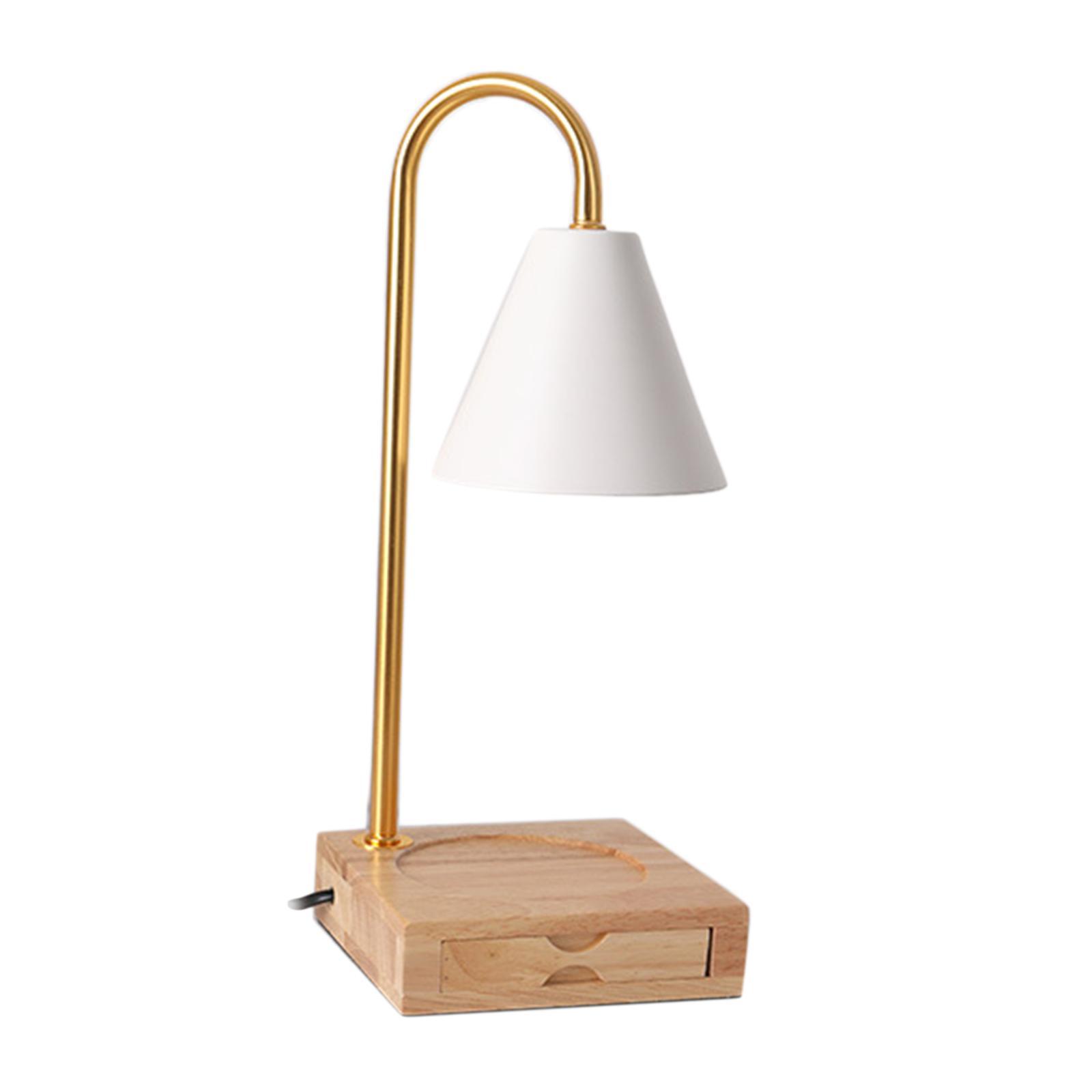 Candle Warmer Lamp Burner Melt Lamp with 2 Bulbs for Table Living Room