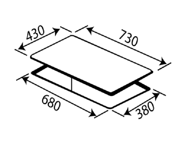 Bếp từ đôi KAFF KF-FL866GII - HÀNG CHÍNH HÃNG