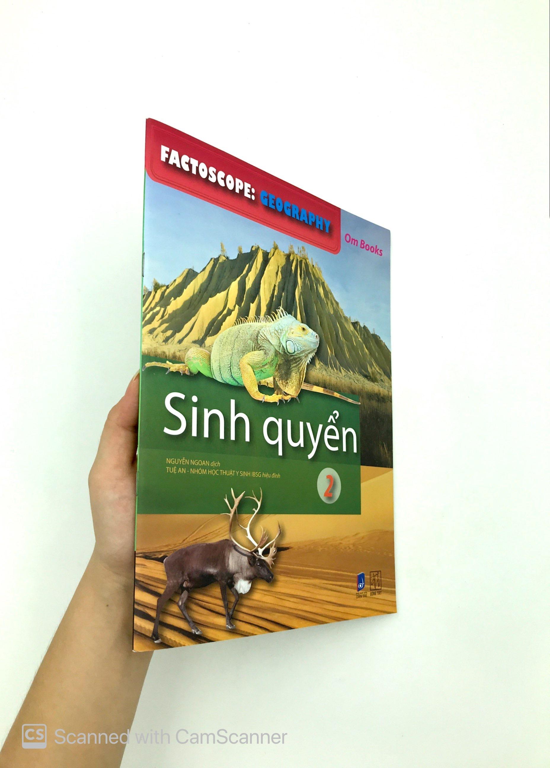Factoscope: Geography - Sinh Quyển 2 (Tranh Màu)