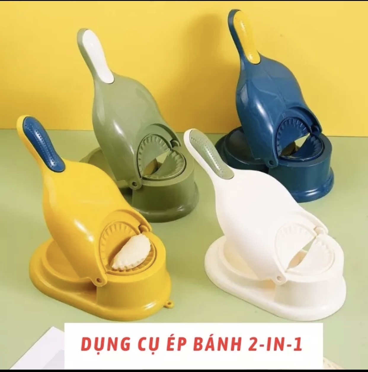 Dụng cụ làm bánh xếp, há cảo, bánh bột lọc,... tiện lợi