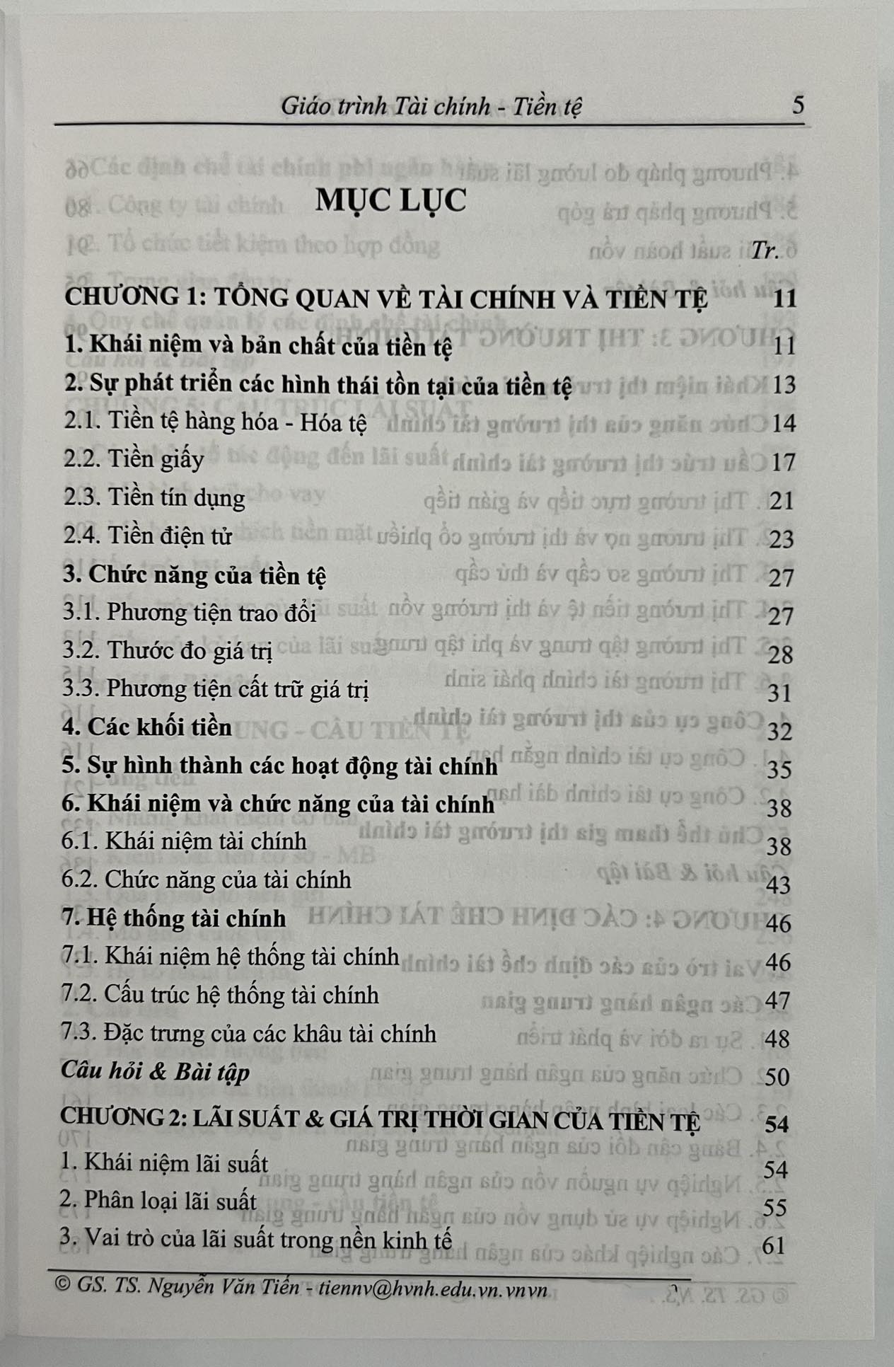 Sách - Giáo TRình Tài Chính - Tiền Tệ 2024