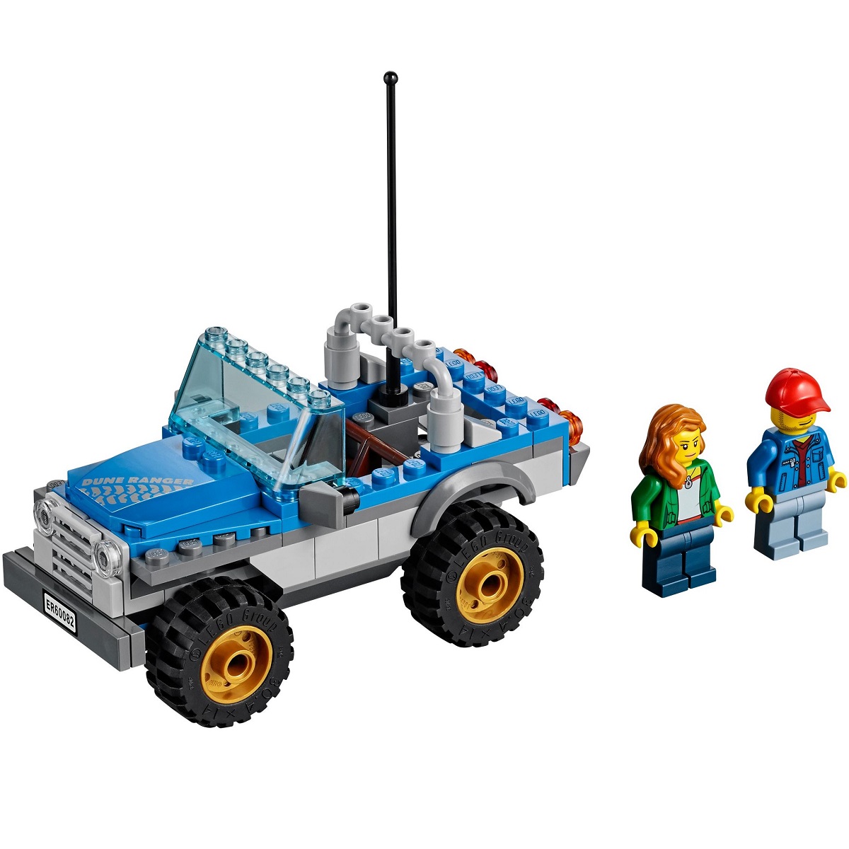 Bộ lắp ráp Xe Kéo Địa Hình - LEGO City 60082 (222 Chi Tiết)