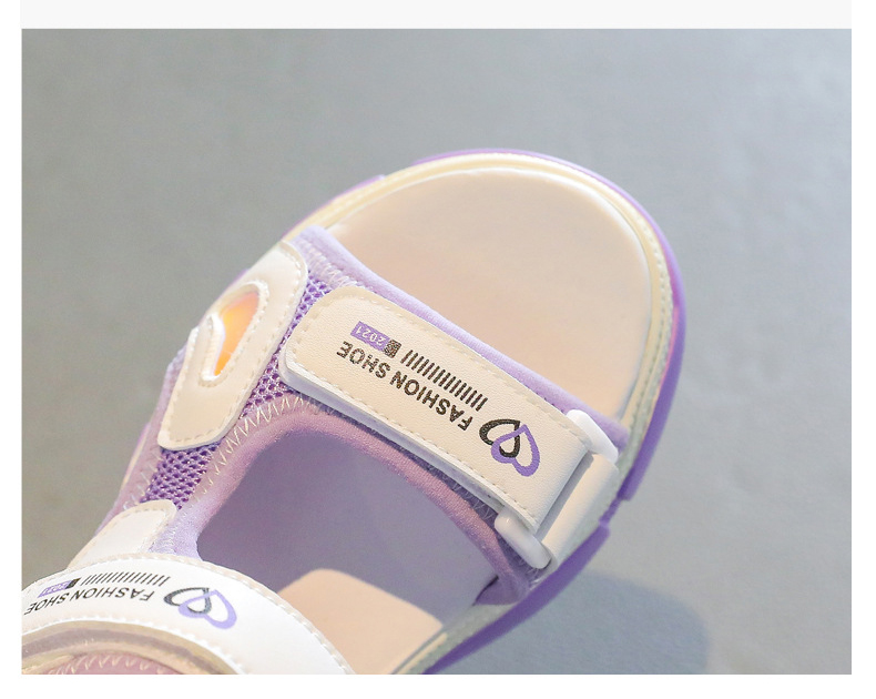 Giày Sandals đế bằng cho bé gái, giày thể thao siêu nhẹ, chống trơn – GSD9008