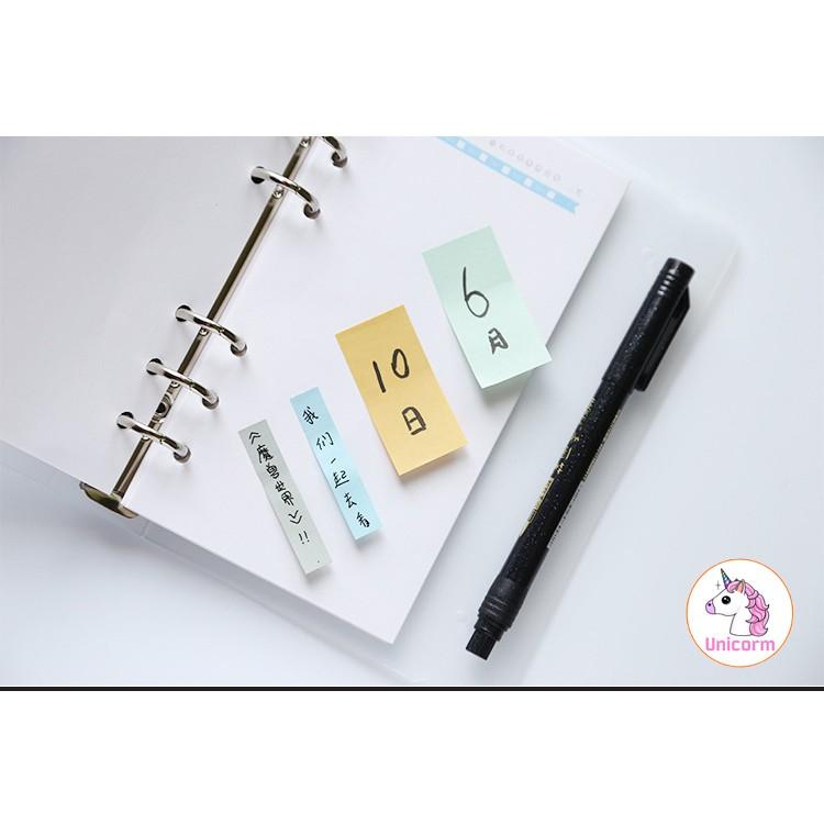 Giấy ghi chú - note bookmark sổ Còng