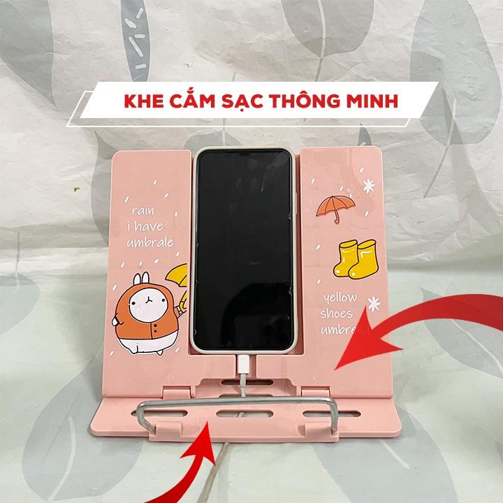 Giá Kẹp Đỡ Sách Để Bàn Chống Cận Thị thông Minh Cho Bé 00203