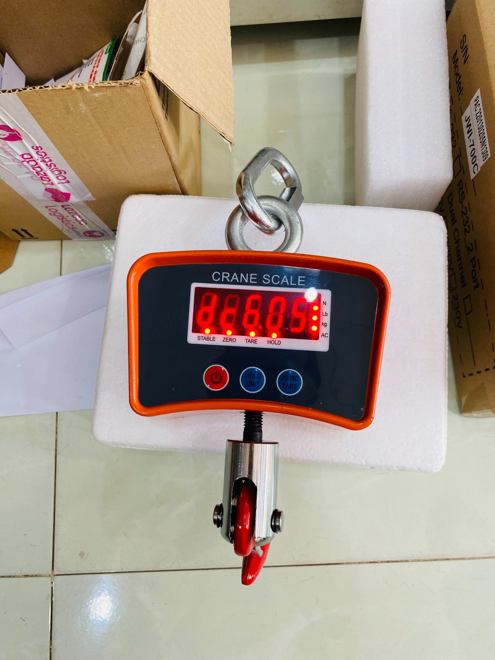 Cân treo móc cẩu OCS-C 1000KG GIÁ RẺ