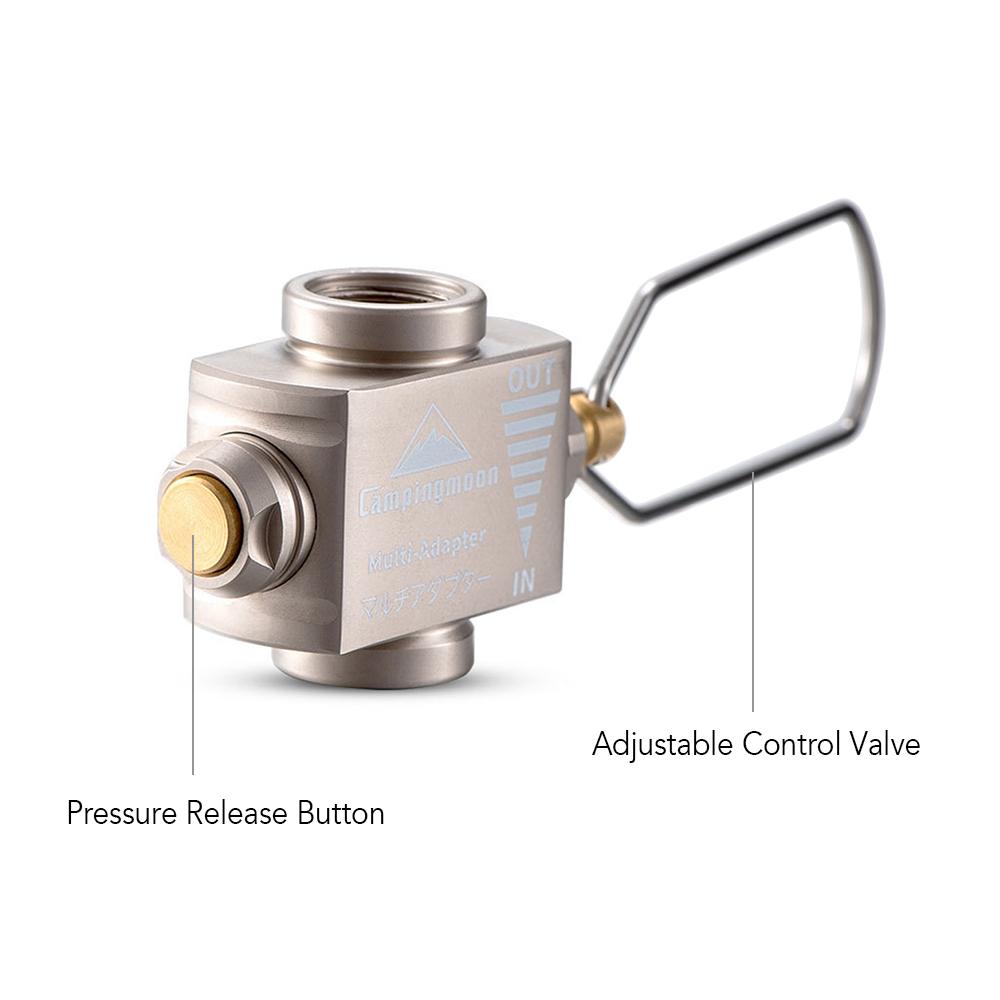 Bộ điều hợp khí tiết kiệm gas để cắm trại, du lịch, câu cá, dã ngoại