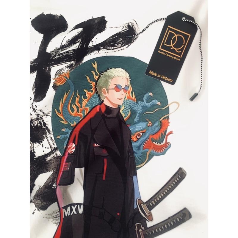 ẢNH THẬTÁO ZORO TAY LỠ NAM NỮ UNISEX CỰC ĐẸP | ÁO ONE PIECE ZORO HẢI TẶC TAY LỠ ĐẸP AC1