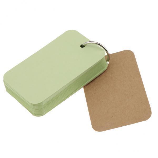 3x 50 Sheets Blank Vocabulary Word Study Cards Greeting Cards Gift Tags DIY