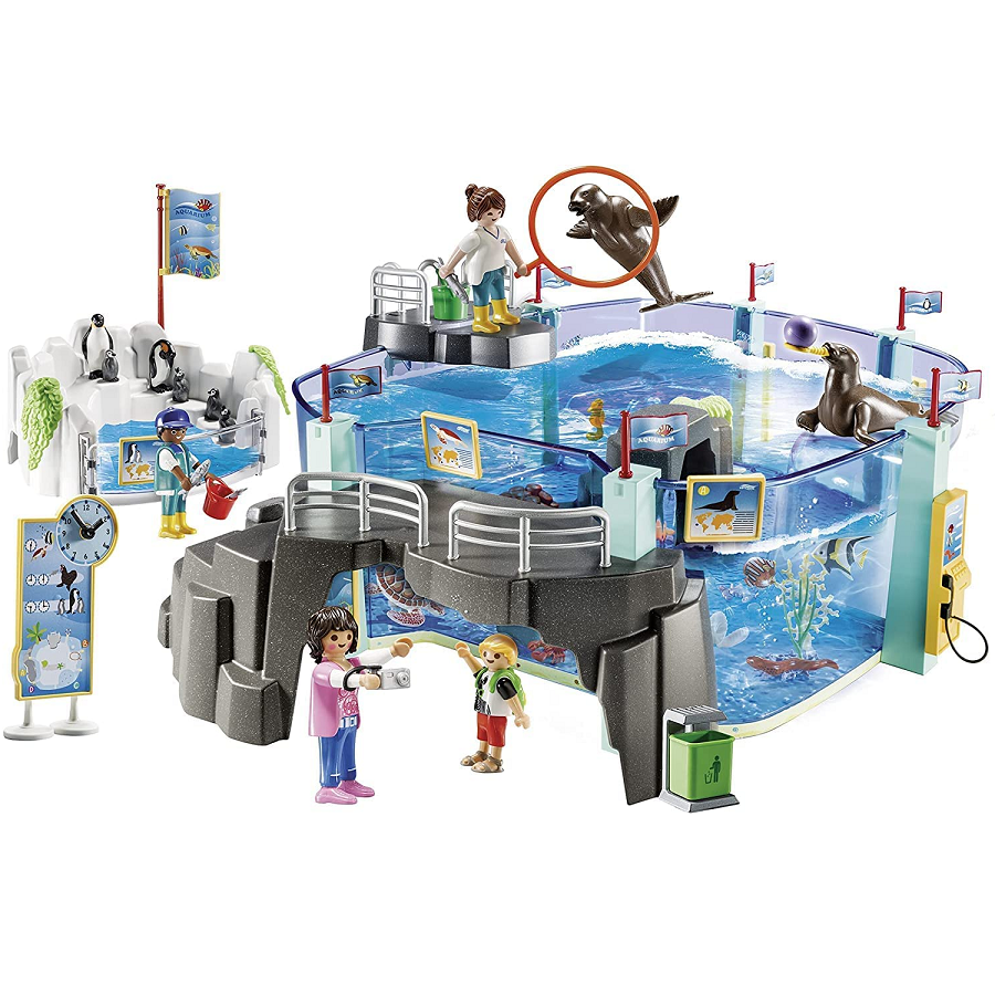 Đồ chơi mô hình Playmobil Thủy cung 129 pcs