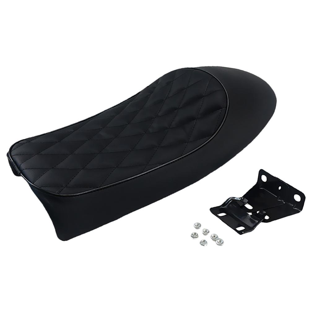 Black Vintage   Seat For   Suzuki Motorcycles