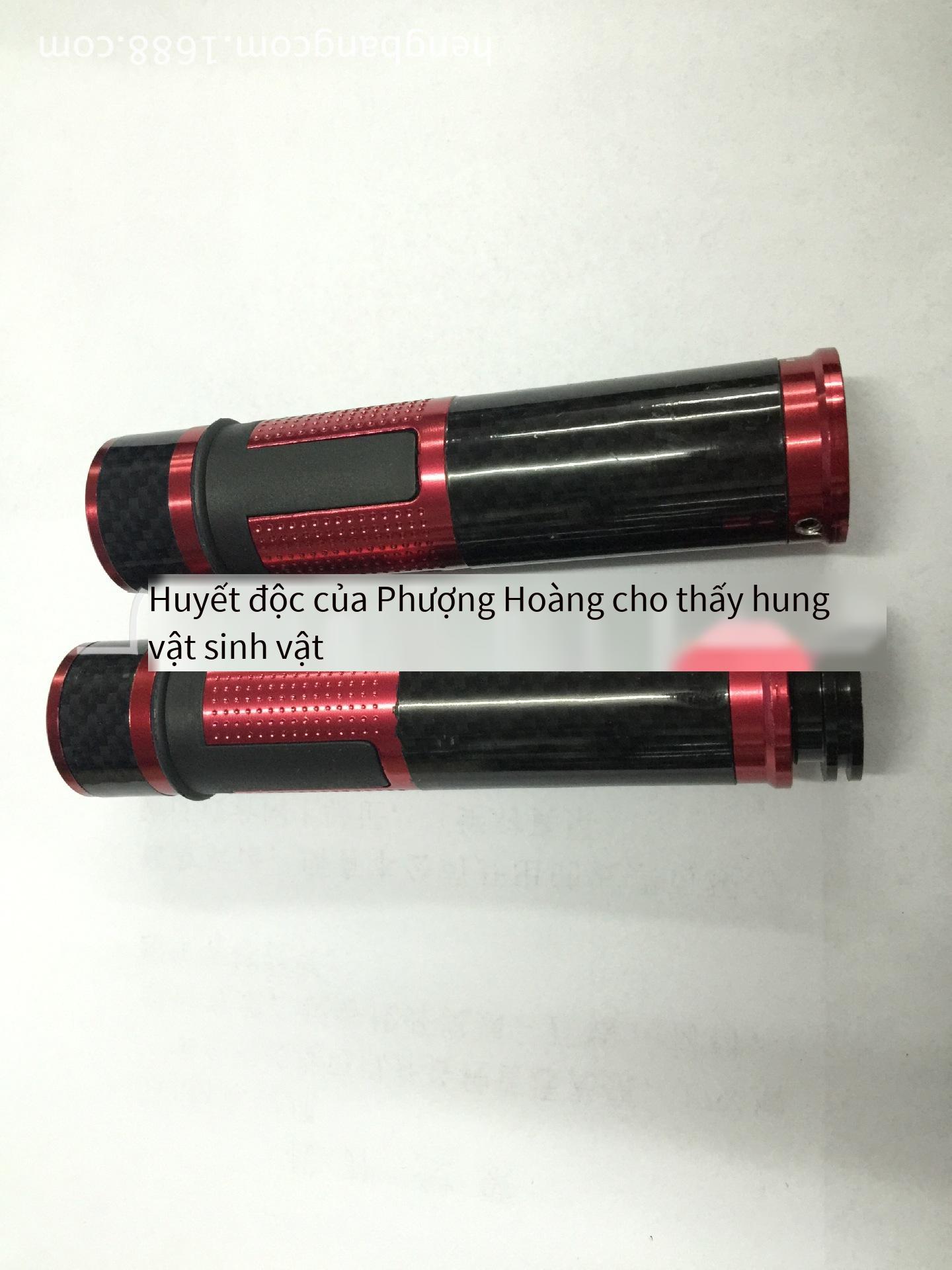 Phong cách mới nhất máy dầu xe máy xe điện xe địa hình tay cầm bằng sợi carbon sửa đổi tay cầm ga dầu tay ga loại tay cầm màu