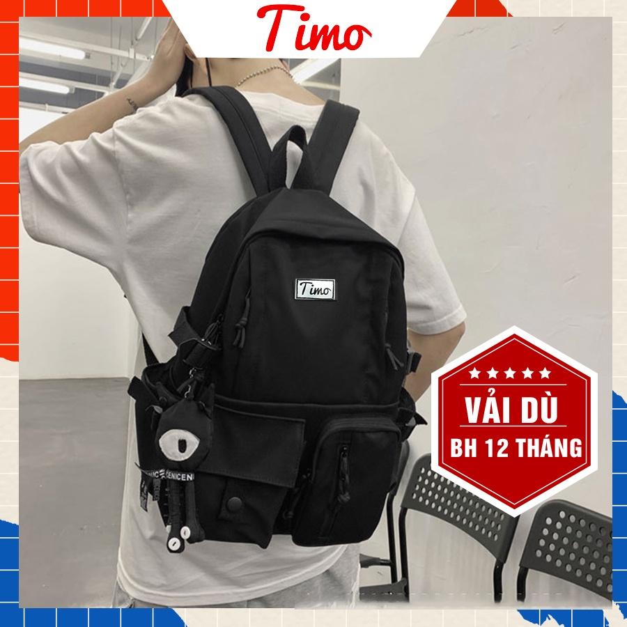 Balo nam nữ, Balo du lịch vải dù ulzzang đi học thời trang chống nước nhiều ngăn đựng laptop cao cấp Hàn Quốc ULZ0010