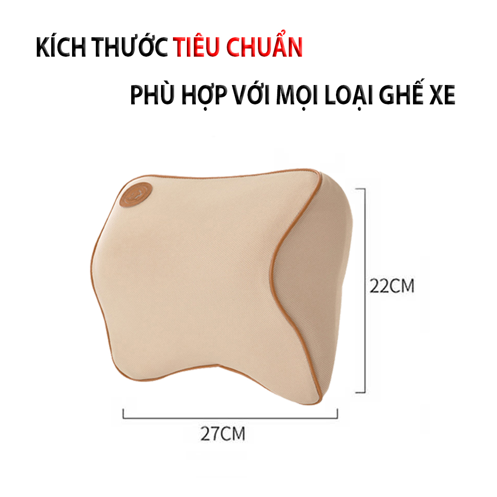 Gối Tựa Đầu Cao Su Non Cho Mọi Loại Xe Ô tô