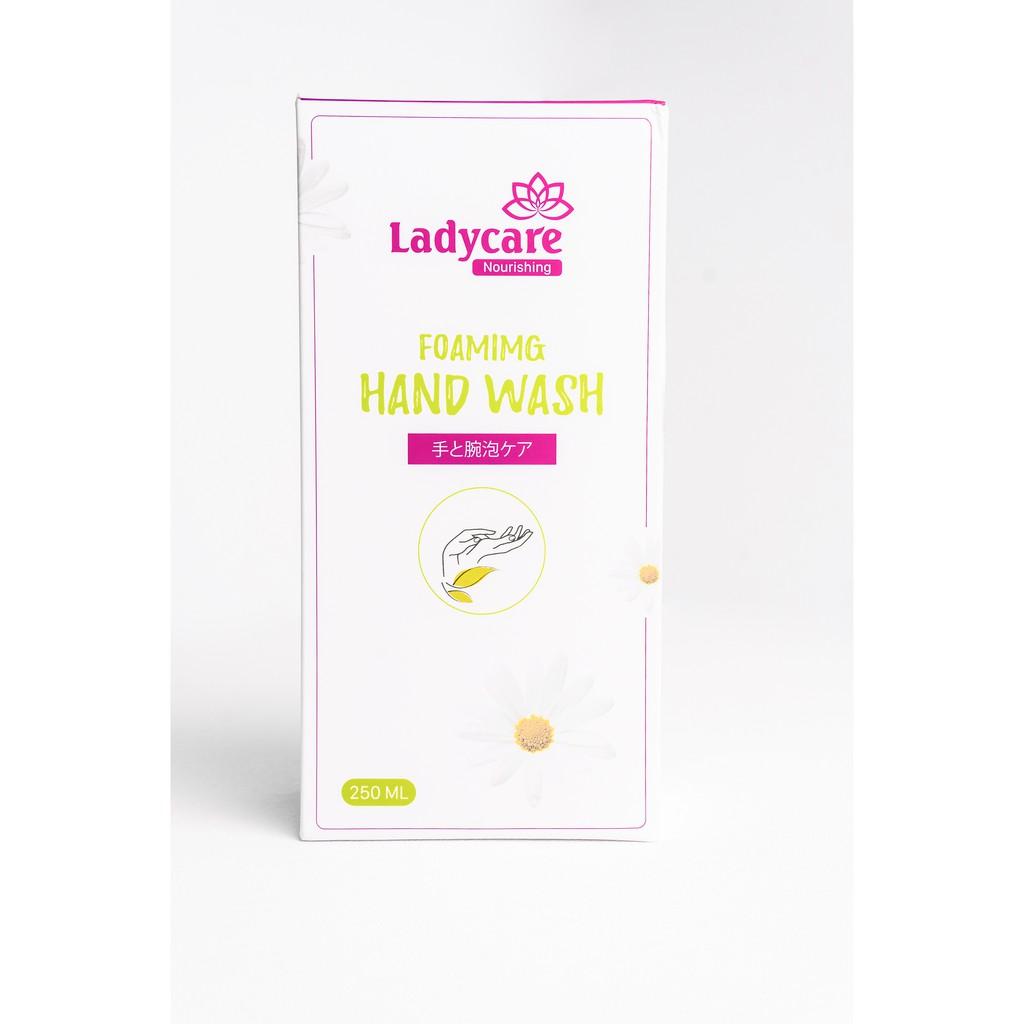 Bọt rửa và dưỡng da tay ladycare 250ml/chai