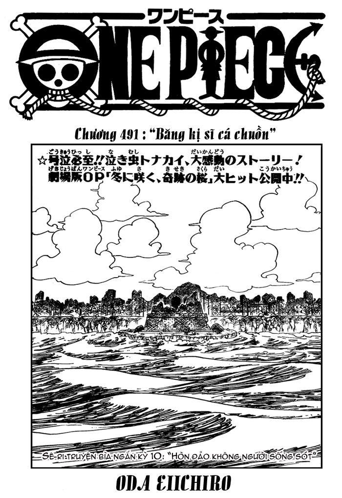 đảo hải tặc - one piece chapter 491 4