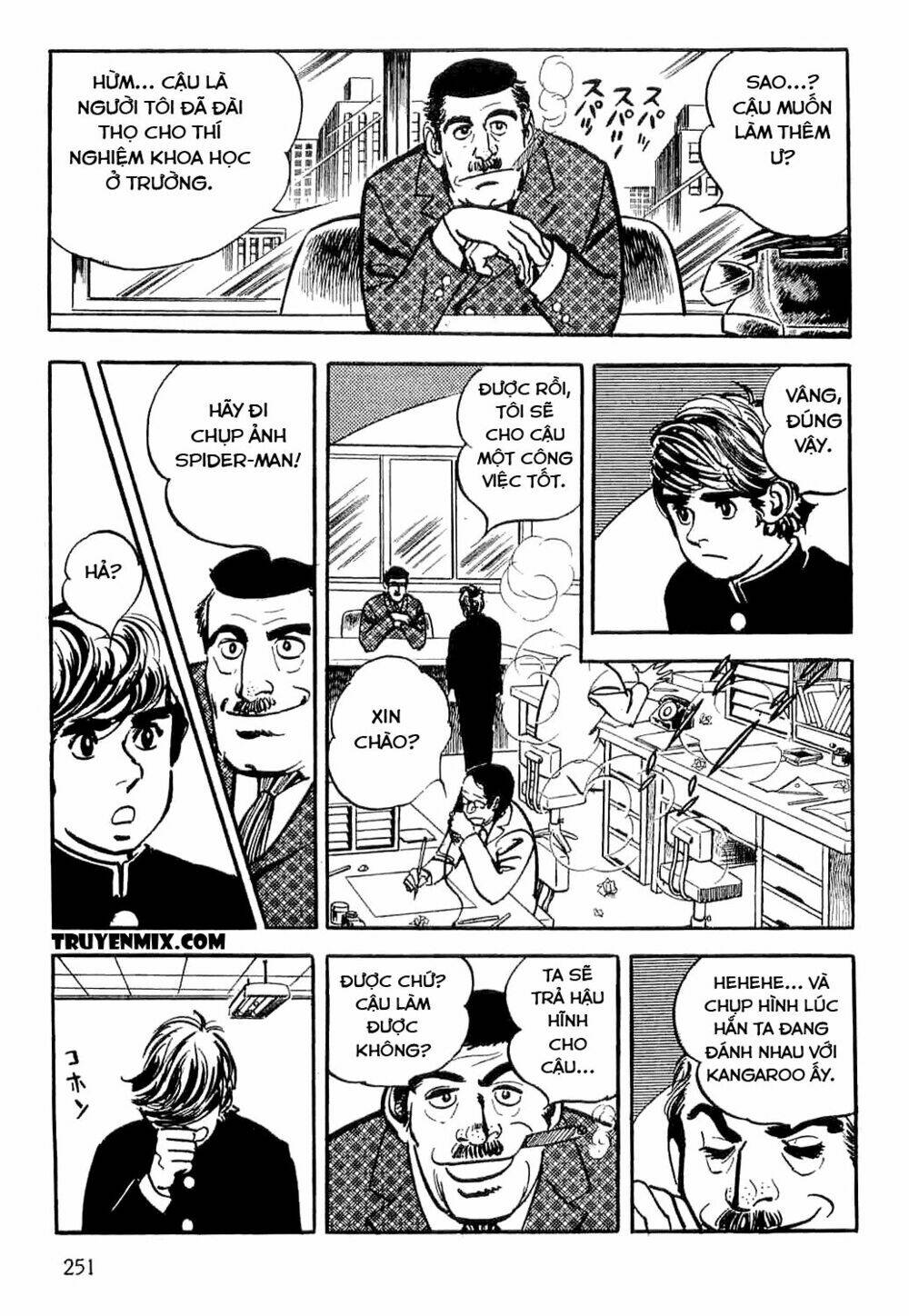 spider man - the manga chapter 3.1 39
