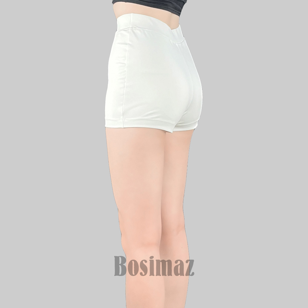Quần Short Dance Nữ Bosimaz MS340 lưng thun cao tôn dáng, thun co giãn 4 chiều, vải đẹp dày, thoáng mát không xù lông.